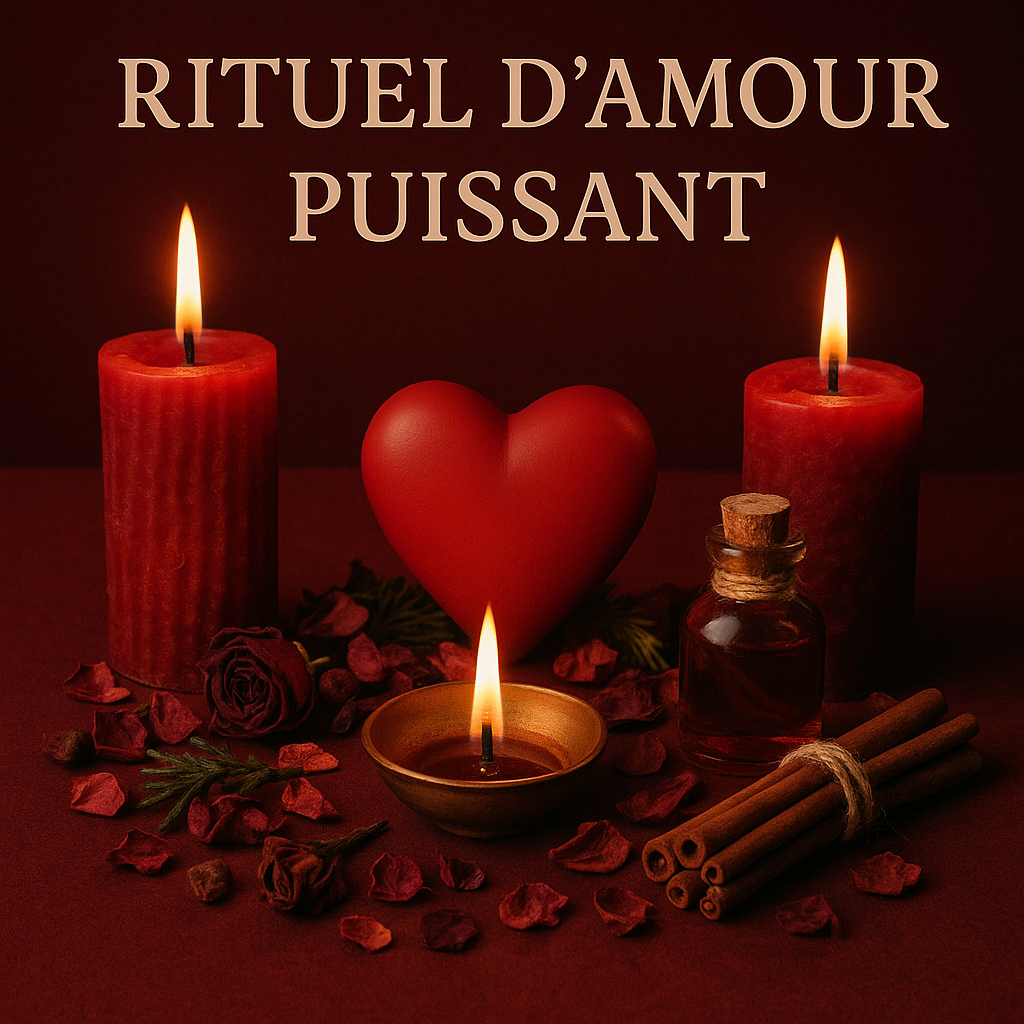 Rituel d’amour puissant avec le nom