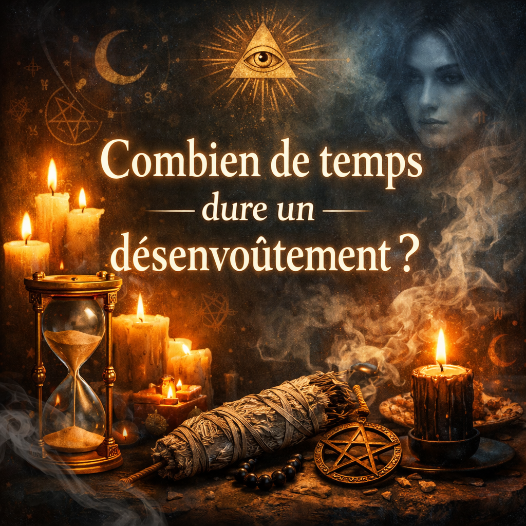 Combien de temps dure un désenvoûtement ? signes et efficacité